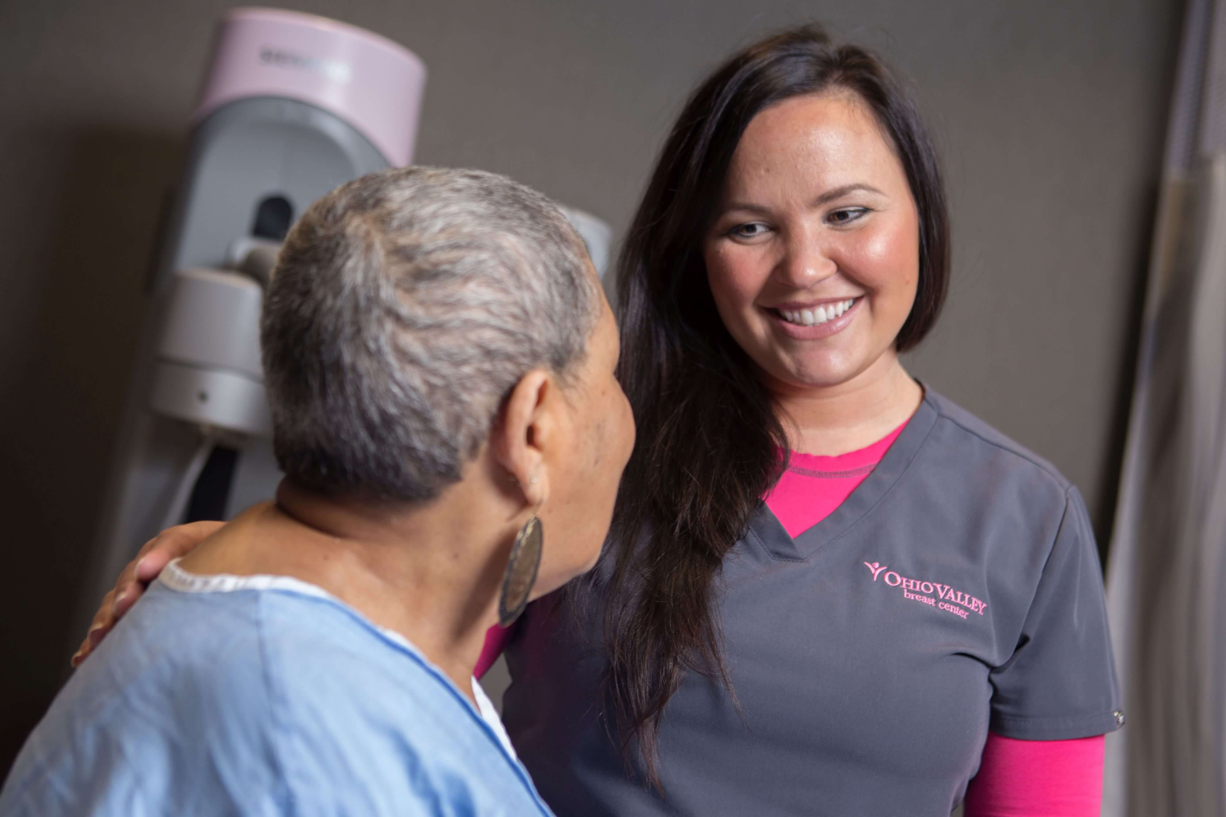 Nurse Smiling at Patient